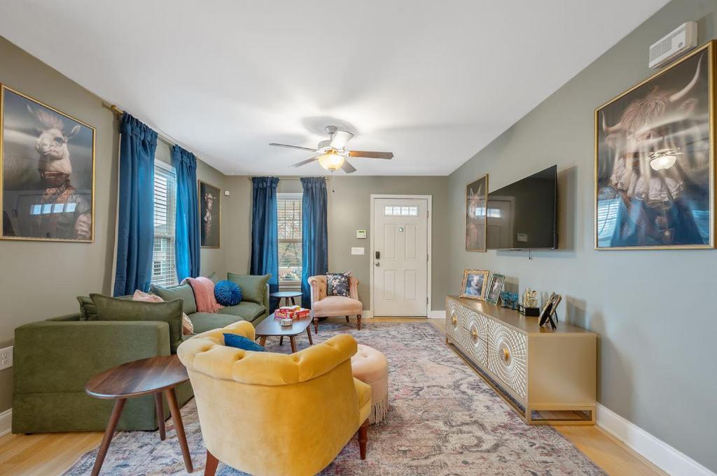 New Victorian Theme, 3Br, Lrg Backyard Close To Pnc Arena, Downtown, And Rdu Airport Ралей Екстериор снимка